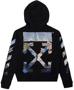 Off-White Diag Cetak Zip Up Hoodie Hitam/Multicolor Order Off-White Diag Cetak Zip Up Hoodie Hitam/Multicolor