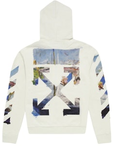 Off-White 多彩图案拉链连帽衫 白色/多色 Order Off-White 多彩图案拉链连帽衫 白色/多色