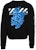 Off-White Diag Skulls Graphic Sweatshirt Back/White/Blue