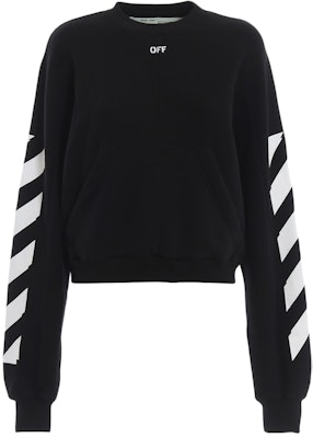 Off-White Diag Sleeve Sweatshirt Black/White Buy Off-White Diag Sleeve Sweatshirt Black/White