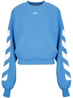 Off-White Diag Sleeve Sweatshirt Light Blue/White Off-White Diag Sleeve Sweatshirt Light Blue/White
