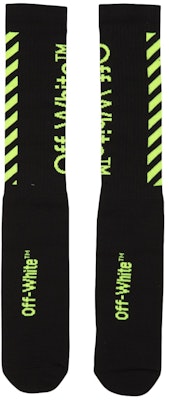 Off-White Diag Socks (SS19) Black/Yellow Order Off-White Diag Socks (SS19) Black/Yellow