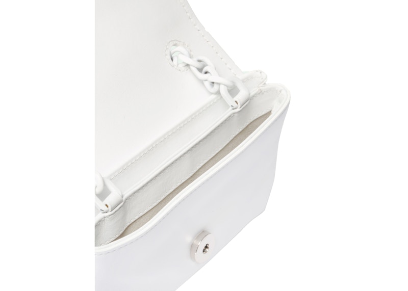 OFF-WHITE Diag Soft Bag Small White 圖 3