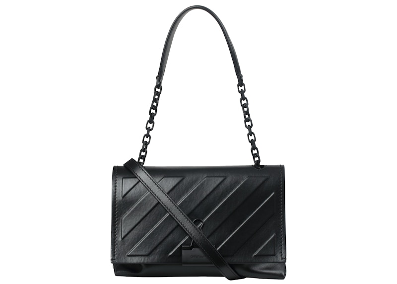 OFF-WHITE Diag Soft Binder Clip Black