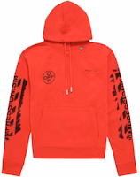 Off-White Diag Stencil Hoodie Red/Black Off-White Diag Stencil Hoodie Red/Black