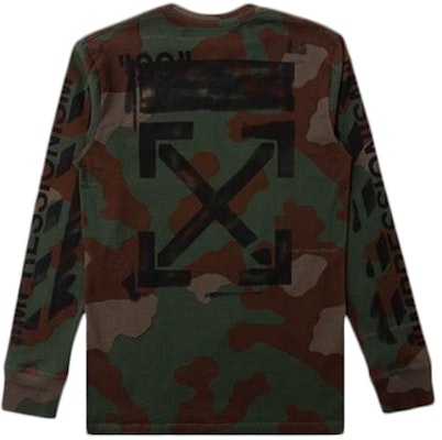 オフホワイト Diagステンシル ロンT 迷彩/黒
Order オフホワイト Diagステンシル ロンT 迷彩/黒