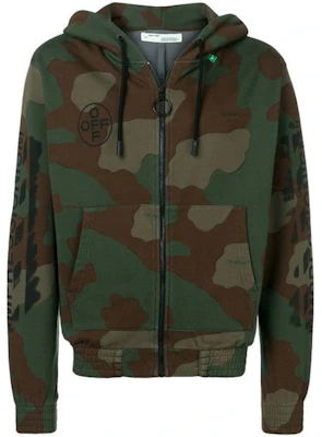 Hoodie Zip Off-White Diag Stencil Camo/Hitam Buy Hoodie Zip Off-White Diag Stencil Camo/Hitam