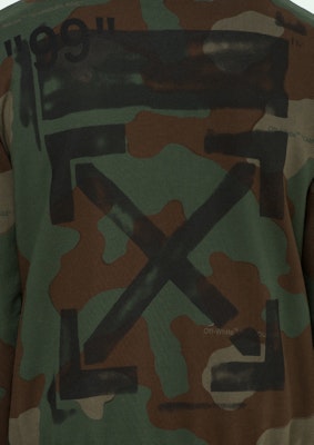 Off-White Diag Stencil Zip Up Hoodie Camo/Black Order Off-White Diag Stencil Zip Up Hoodie Camo/Black