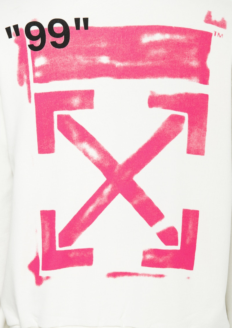 Order オフホワイト Diagジップフーディ (白/ピンク/黒)
