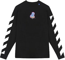 Off-White Diag Thermo Long Sleeve T-Shirt Black/Multicolor Off-White Diag Thermo Long Sleeve T-Shirt Black/Multicolor