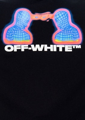 Camiseta Manga Larga Off-White Diag Thermo Negra/Multicolor Lookbook Camiseta Manga Larga Off-White Diag Thermo Negra/Multicolor