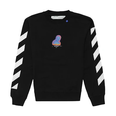 Off-White Diag Thermo Sweatshirt Black/Multicolor