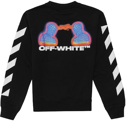Off-White Diag Thermo Sweatshirt Black/Multicolor Order Off-White Diag Thermo Sweatshirt Black/Multicolor