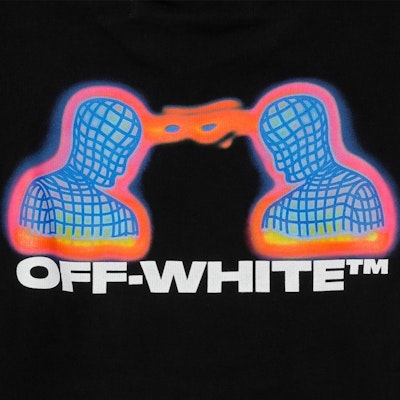 Off-White Diag Thermo Sweatshirt Black/Multicolor Lookbook Off-White Diag Thermo Sweatshirt Black/Multicolor