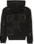 Order Off-White Diag Unfinished Slim Hoodie Black