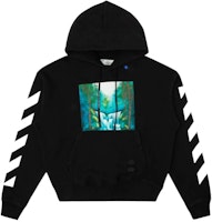 Off-White Diag Waterfall Hoodie Black/Multicolor Off-White Diag Waterfall Hoodie Black/Multicolor