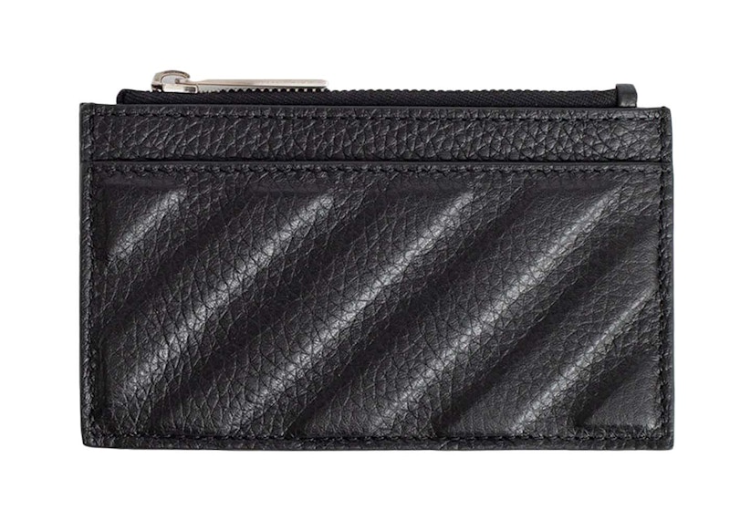 Off-White Diag Zipped Card Case Black 圖 2