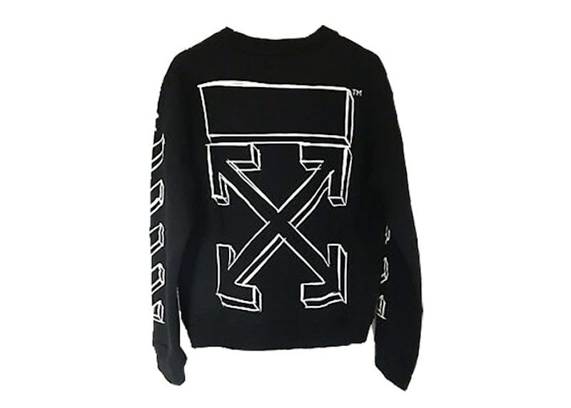 Off-White Diagonal Marker Arrows L/S Tee Black 圖 2