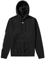 OFF-WHITE Diagonal Skull Print Cotton Sweatshirt Black () OMBB037S19D250171088 OFF-WHITE Diagonal Skull Print Cotton Sweatshirt Black () OMBB037S19D250171088