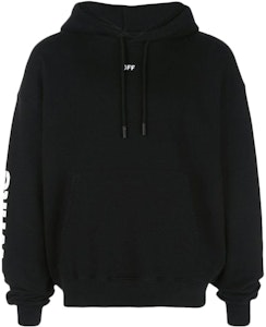 黑色/多彩 Off-White 斜紋骷髏圖案連帽衫 Buy 黑色/多彩 Off-White 斜紋骷髏圖案連帽衫
