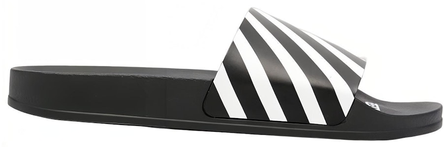 오프화이트 다이아고날 슬라이더 "블랙 화이트" OMIC011C99MAT0011001 Order 오프화이트 다이아고날 슬라이더 "블랙 화이트" OMIC011C99MAT0011001