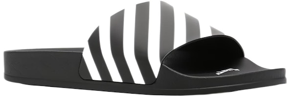 Off-White Sandal Diagonal 'Hitam Putih' OMIC011C99MAT0011001 Lookbook Off-White Sandal Diagonal 'Hitam Putih' OMIC011C99MAT0011001