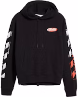 Off-White Diagonal Split Logo Hoodie Black/Multicolor Off-White Diagonal Split Logo Hoodie Black/Multicolor