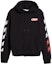 Buy Off-White Diagonal Split Logo Hoodie Black/Multicolor