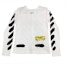 Buy Off-White Camiseta Manga Larga Spray Paint Blanca