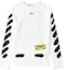 Lookbook Off-White Camiseta Manga Larga Spray Paint Blanca