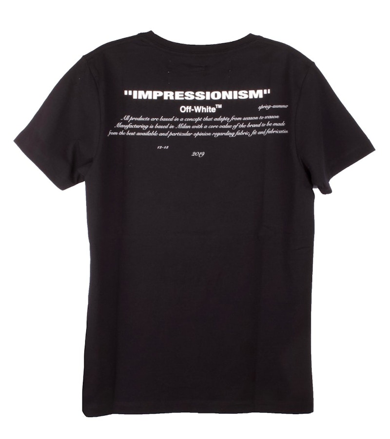 Order オフホワイト Dondi スクエアTシャツ (黒/マルチ)
