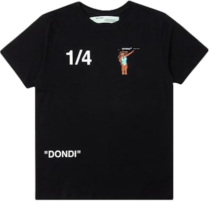 Camiseta Mujer Off-White Dondi White Negra/Multicolor Buy Camiseta Mujer Off-White Dondi White Negra/Multicolor