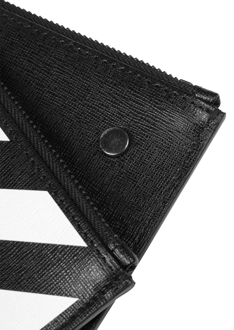 OFF-WHITE Double Pouch Diag Black White 圖 3