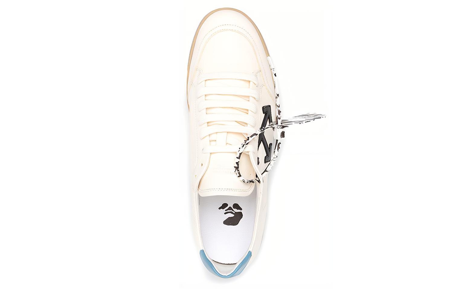Purchase Off-White Dunk Low Spliced Laces 'Putih Biru Tan' OMIA042R21LEA0010110