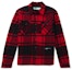 Buy Off-White Embellished Checkered Flannel Shirt Black/Red/White