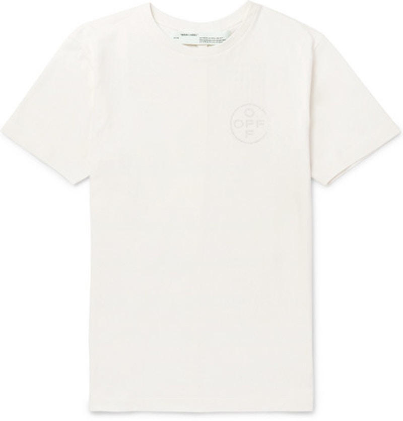 Off-White Embellished Logo T-Shirt Off-White