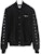 Off-White Embroidered Unfinished Arrows Varsity Jacket Black
