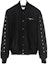 Buy Off-White Embroidered Unfinished Arrows Varsity Jacket Black