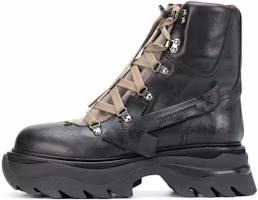 Buy Off-White Equipment Platform Boot 'Black Beige' OMIA184E20LEA0010600