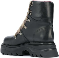 Shop Off-White Equipment Platform Boot 'Black Beige' OMIA184E20LEA0010600