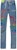 Off-White EV BRAVADO Crystal Distressed Denim Jeans Blue/Multicolor
