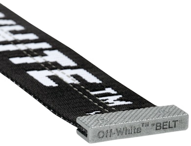 Cinturón Industrial Exclusivo Off-White (SS19) Negro/Blanco Lookbook Cinturón Industrial Exclusivo Off-White (SS19) Negro/Blanco