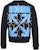 Off-White Fence Arrows Sweatshirt Black/Blue