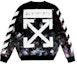 Lookbook OFF-WHITE 煙火箭標黑色圓領長袖上衣 OMBA003F176190309901