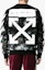 Purchase OFF-WHITE 煙火箭標黑色圓領長袖上衣 OMBA003F176190309901