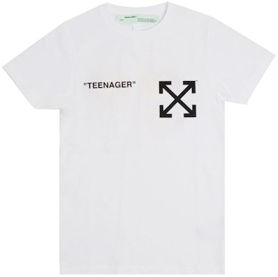 Off-White Flamed Bart T-Shirt White Buy Off-White Flamed Bart T-Shirt White