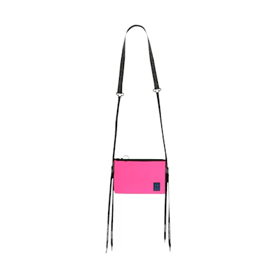 OFF-WHITE Flat Crossbody Bag Fuchsia