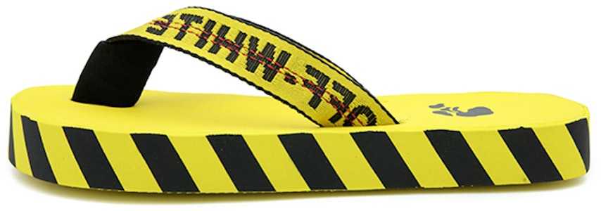 Sandal Jepit Off-White 'Graphic Print - Kuning' OMIA131F20MAT0011810 Buy Sandal Jepit Off-White 'Graphic Print - Kuning' OMIA131F20MAT0011810