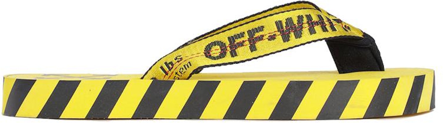 오프화이트 그래픽 프린트 옐로우 플립플랍 OMIA131S20D270206000 Order 오프화이트 그래픽 프린트 옐로우 플립플랍 OMIA131S20D270206000