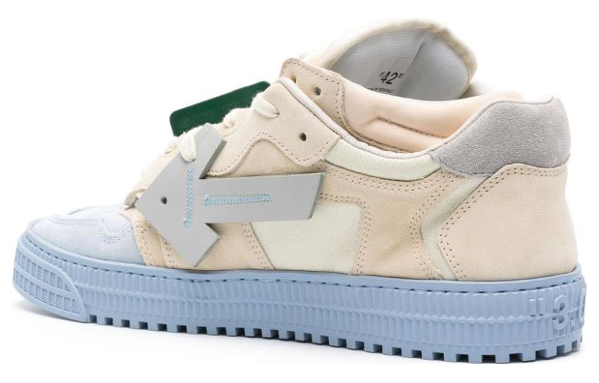 Off-White Floating Arrow Low-Top Sneakers 'Beige Blue' 圖 4
